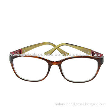 Retro Vintage Brown Women's Eyeglasses